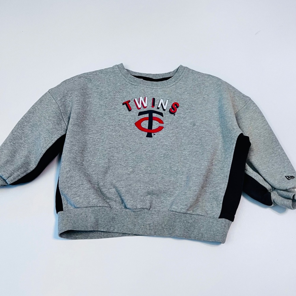 Minnesota Twins Youth XL (14/16) New Era Crewneck Sweatshirt
